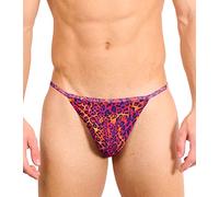 Kiniki Tan Through Sonnendurchlässige Tanga Herren Badehose - Hot Leopard