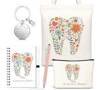 Kinlop 5 Stück Pferde-Geschenke für Frauen, inklusive Just a Girl Who Loves Horses Tragetasche, Segeltuch, Kosmetiktasche, Spulen-Notizbuch, Schlüsselanhänger und Kugelschreiber für Frauen und Mädchen