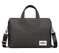 Kinmac 360 Grad schützende, wasserabweisende Laptop-Umhängetasche (11 - 13,5 Zoll, schwarz)