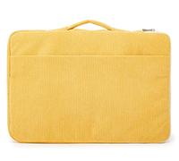 Kinmac 360° schützende, wasserabweisende Laptop-Hülle mit Griff, Cord, Gelb, 15.6 inch-16 inch