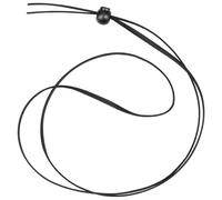 Kinnband für Westernhut schwarz One Size