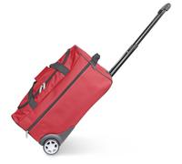 KINSTON Sac de Voyage Souple 2 Roues 52 cm Rouge