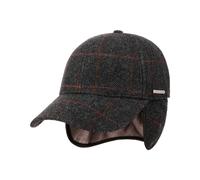 Kinty Wool Basecap mit Ohrenklappen by Stetson Caps L (58-59 cm) grau