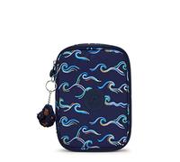 Kipling 100 Pens Beutel/Etui, 21X5X15 Fun Ocean Print