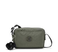 Kipling ABANU S, Kleine Umhängetasche, Green Moss (grün), Schultertasche mit verstellbarem Schultergurt