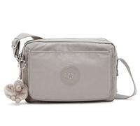 Kipling ABANU M Mittelgroße Umhängetasche, Grey Gris (Grau)