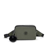 Kipling ABANU Multi Kleine Umhängetasche, die in eine Hüfttasche umgewandelt Werden kann, Green Moss (Grün)