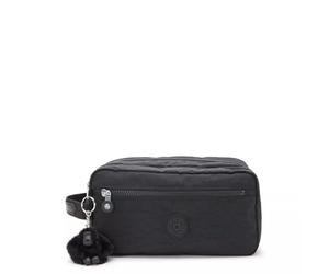 Kipling Agot Kulturbeutel für Damen, Leichter Reise-Organizer, Nylon-Kosmetik-Set, Black Noir, Einheitsgröße, Agot Kulturbeutel für Damen, leicht, Reise-Organizer, Nylon-Kosmetik-Set