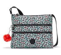 Kipling ALVAR Mittelgroße Umhängetasche, Abstract Print (Weiß)