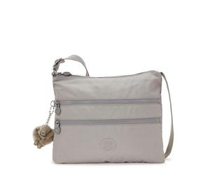 Kipling ALVAR, Mittelgroße Umhängetasche, Grey Gris (grau), 5L, Schultertasche