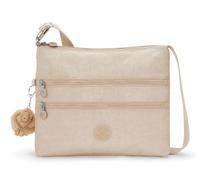 Kipling Mittelgroße Umhängetasche ALVAR Sparkled Beige 100% Polyamide