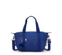 Kipling Art Mini Tragetasche, Leichte Kleine Handtasche mit Reißverschluss, Tragegriffen & Abnehmbarem Riemen, Strapazierfähige Alltags-Reisetasche - Blazing Blue