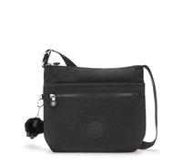 Kipling ARTO M, Mittelgroße Umhängetasche, Black Noir (schwarz), Schultertasche mit Reißverschluss