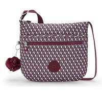 Kipling Umhängetasche Arto 3DK – mittelgroß, 100% recyceltes Polyester – Wine (Rot)
