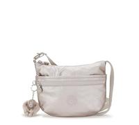 Kipling ARTO S Kleine Umhängetasche, Metallic Glow (Silber)
