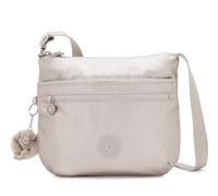 Kipling ARTO Mittelgroße Umhängetasche, Metallic Glow (Silber)