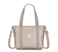 Kipling ASSENI S Kleine Tragetasche, Tragetaschen, Metallic Glow (Silber)