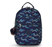 kipling Back To School Print Seoul Backpack S Fun Ocean Prt