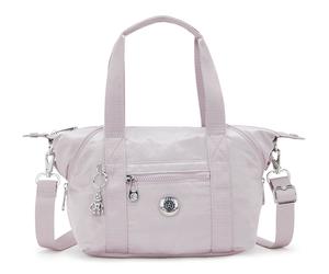 kipling Basic Elevated Art Mini Handbag Gleam Silver