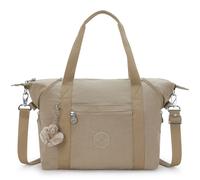 kipling Basic Eyes Wide Open Art Tote Soft Taupe