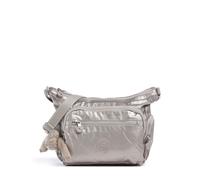 Kipling GABBIE S Kleine Umhängetasche, Metallic Glow (Silber)