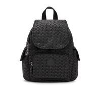 Kipling CITY PACK MINI Kleiner Rucksack, Signature Emb (Schwarz)