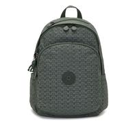 kipling Basic Plus Delia Medium Backpack Sign Green Emb