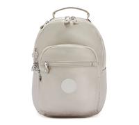 Kipling SEOUL S, Kleiner Rucksack, Metallic Glow (beige), 14L, mit 11-Zoll-Tabletfach