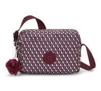 kipling Basic Print Abanu Crossbody M 3DK Wine