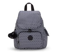 Kipling CITY PACK MINI, Extra kleiner Rucksack, Signature Print (schwarz), 9L, Kompakt & Stylisch
