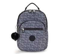 kipling Basic Print Seoul Backpack S Holiday Waves