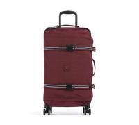 Kipling Basic Spontaneous M 4-Rollen Trolley wein, Kunstfaser, 36 x 66 x 24cm