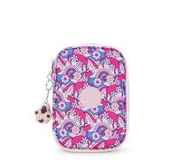 Kipling Bedrucktes Etui für Damen mit 100 Stiften, zum Organisieren von Accessoires, Kunstbedarf, Make-up, Reise-Organizer, Mystische Mähne, 8.25''L x 6''H x 2''D, Kipling Kosmetiktasche für Damen