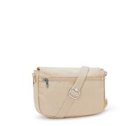 Kipling EARTHBEAT S Kleine Umhängetaschen, Sparkled Beige (Beige)