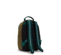 Kipling Black/Khaki/Block 56% Recycled Polyamide, 44% Polyamide