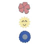 Kipling BTS PULLERS MIX, Reflektierende Überzieher für Reißverschlüsse, Flower Sun