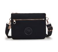Kipling Charm Riri Zip Umhängetasche L 27 cm schwarz