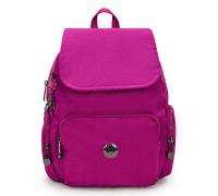 kipling City Zip Backpack S Fuchsia Night