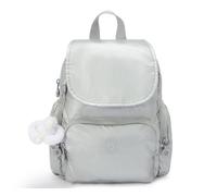 Kipling City Zip Mini 9 Liter Rucksack KI4697 New Bright Metallic