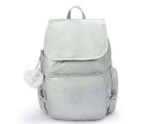 Kipling City Zip Mini 9 Liter Rucksack KI5634 New Bright Metallic