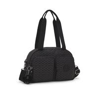 Kipling Schultertasche COOL DEFEA Mittelgroß Signature Emb (Schwarz)