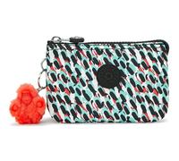 Kipling Creativity S Kleine Geldbörse, Beutel, Etuis, Abstract Print (Weiß)
