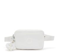Kipling Damen Abanu Crossbody-Tasche, leicht, verstellbar, Nylon, Hüfttasche mit mehreren Fächern und Reißverschlusstaschen, Reines Alabaster, 7.8''L x 5.3''H x 3''D, Kipling Damen Abanu Multi