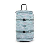 Kipling Damen Aviana Large Rolling Duffle, Palmtree Leaves, 17.25''L x 30''H x 14.5''D, Kipling Damen Aviana Large Rolling Duffle