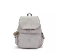 Kipling Damen City Pack Medium Rucksack, Grau Gris, 10.5" L x 14.5" H x 6.75" D, City Pack Medium Rucksack