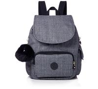 Kipling Damen City Pack S Rucksack, Blau (Cotton Jeans), 27 x 33.5 x 19 cm