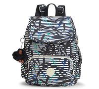 Kipling Damen City Pack S Rucksack Mehrfarbig (BAMBOO Stripes)