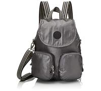 Kipling Damen Firefly Up Rucksack Schwarz (Carbon Metallic)