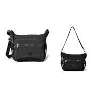 Kipling Damen Gabbie Crossbody, Schwarz, 18.5x35.5x30 cm EU Damen GABBIE S Borsa a Tracolla, Schwarz (Black Noir), Einheitsgröße