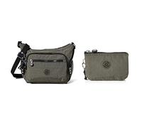 Kipling Damen Gabbie S Crossbody, Grün Moss, Einheitsgröße Womens Creativity S Pouches/Cases, Grün Moss, 4x14.5x9.5 cm
